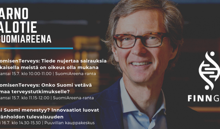 Medicinsk forskning framme på SuomiAreena