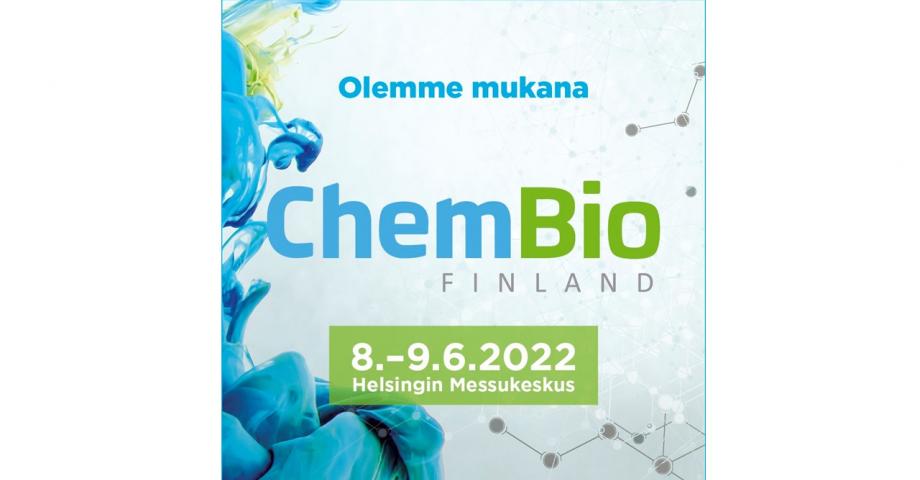 "Olemme mukana ChemBio Finland tapahtumassa"