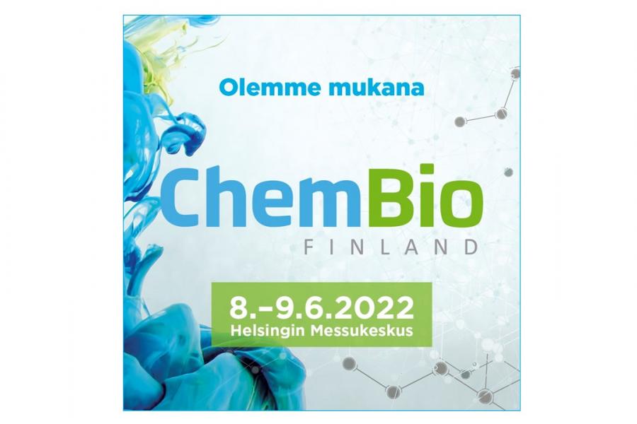 "Olemme mukana ChemBio Finland tapahtumassa"